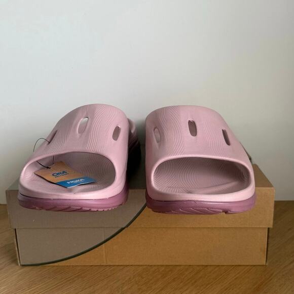 Hoka One One Ora Recovery 3 ‘Pale Mauve’ Unisex Slides- SZ Men 13 - Women 15 main image 10